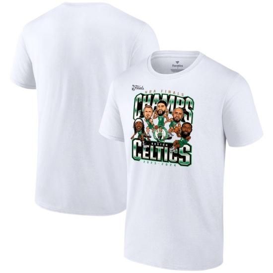 ڥܥȥ ƥå(BOSTON CELTICS)Fanatics 2024 NBA Finals Champions Pull Up Jumper Caricature T