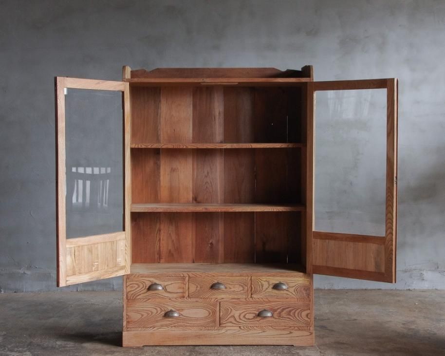 欅と栗の収納棚 - FUNNEL