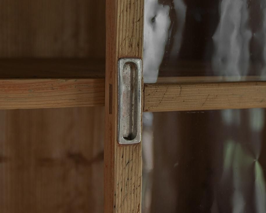 重ね戸棚／水屋箪笥／ガラスケース 古家具・アンティーク