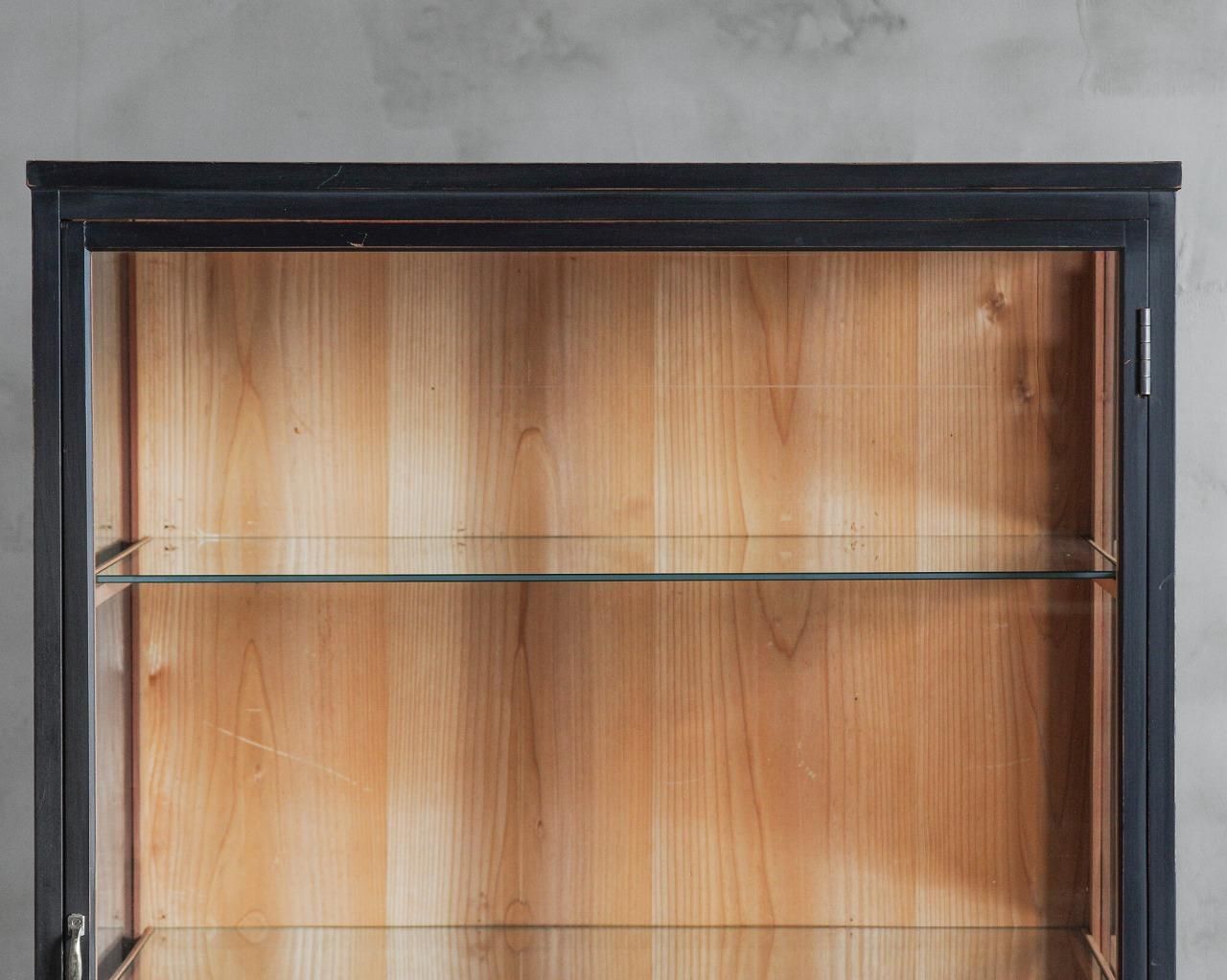 3面ガラスケース 古家具FUNNEL