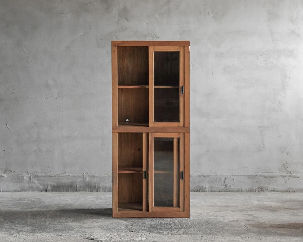 F057☆ 訳アリ品 河口家具 食器棚 幅80㎝ シリーズ ソース