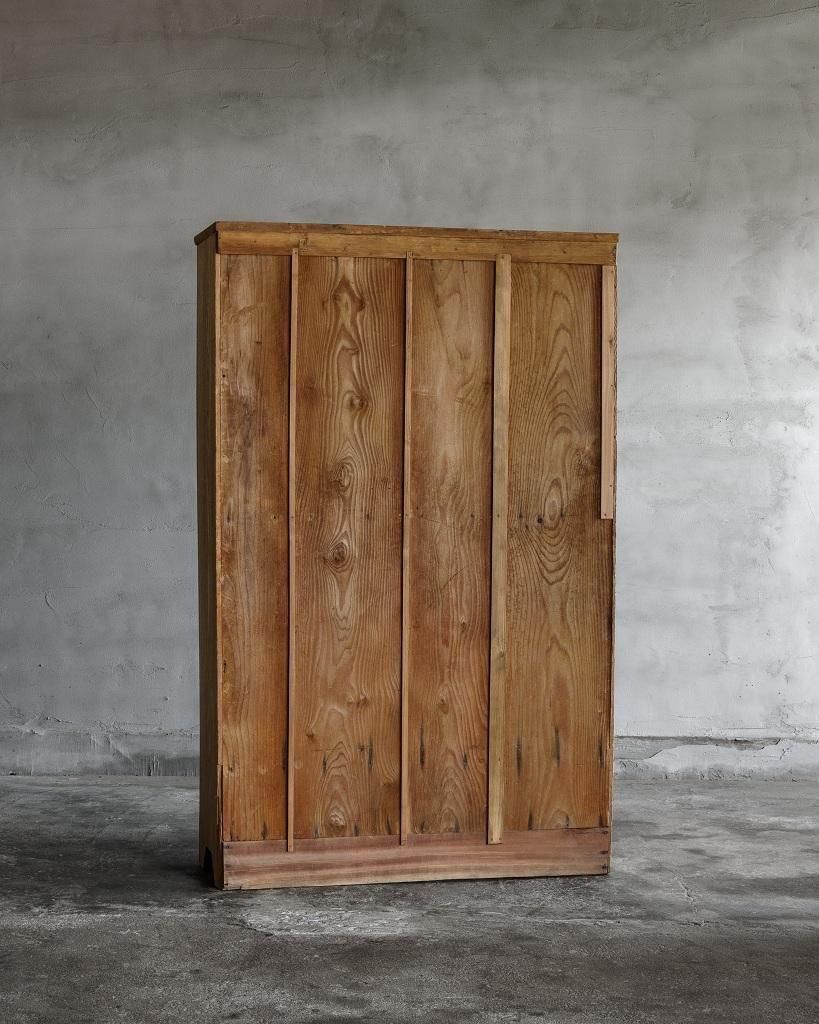 古家具 鏡付戸棚 古家具 鏡付戸棚