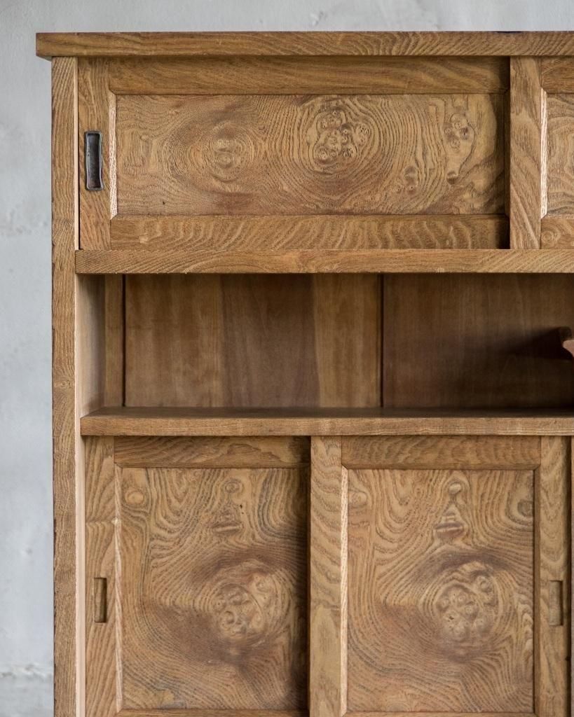 茶箪笥 アンティーク Amazon.co.jp: 茶箪笥 茶棚 飾り棚 昭和レトロ 和室 唐木