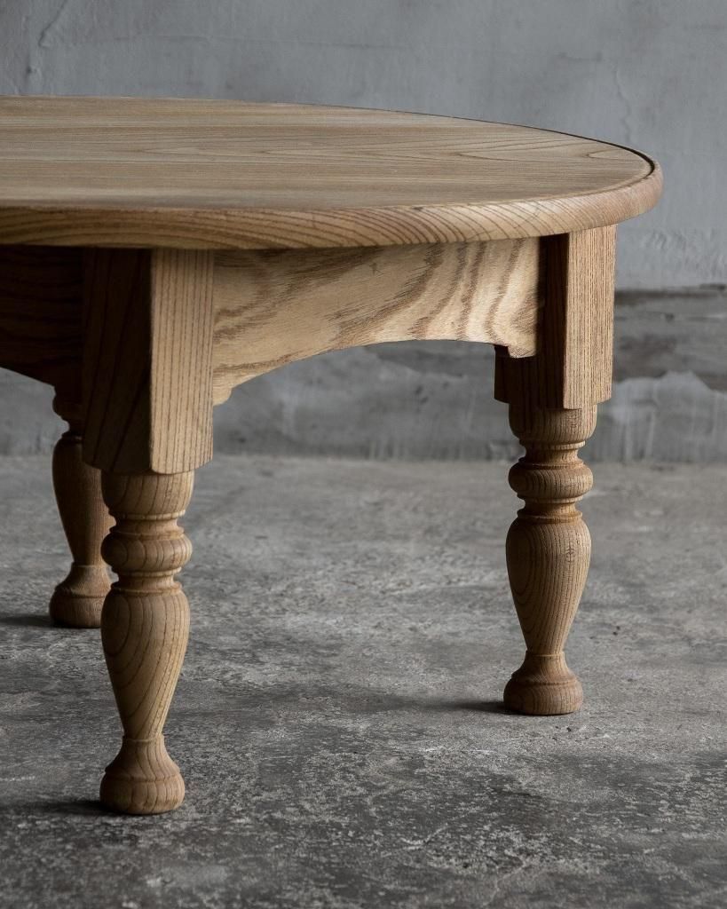 アンティーク 木製 円形座卓 円形の座卓｜アンティークFUNNEL