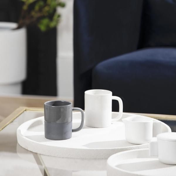 ZAKKIA | グレイズ マグカップ ホワイト - ローガンアトリエ