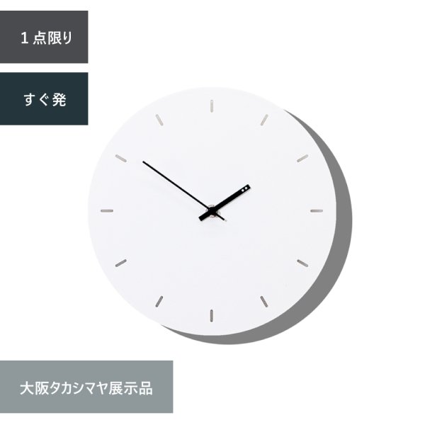OUTLET-58] Minimal Clock ߥ˥ޥ륯å ۥ磻ȡإ饤 <10%OFF>