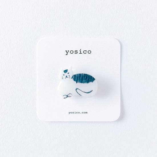 Yosico イラストブローチ まるいネコ C Store Yosico イラストブローチ まるいネコ C Store