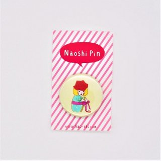 Naoshi 缶バッジ 一輪のバラ