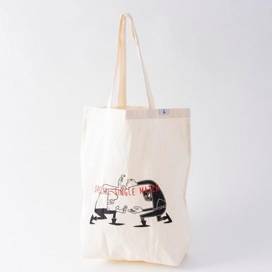 hangyomans プリント トートバッグ SPECIAL SINGLE MATCH - C/STORE hangyomans プリント トートバッグ SPECIAL SINGLE MATCH - C/STORE