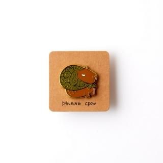  Thief Capybara Metal Pin