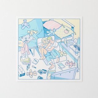 坂本彩 正方形ポストカード 「マルチタスカー」 - C/STORE