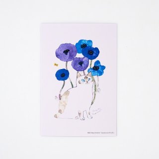 aya nariai ݥȥ anemone-BLUE