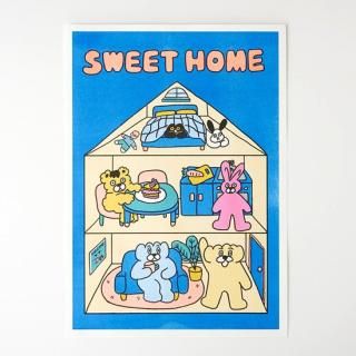 DUMPLING CAT FAMILY Sweet Home A3 ݥ