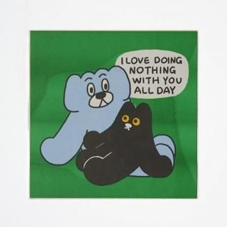 DUMPLING CAT FAMILY I LOVE DOING NOTHING WITH YOU ALL DAY ݥ (ץ)