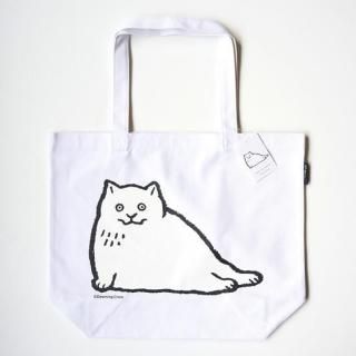  White Cat Tote Bag