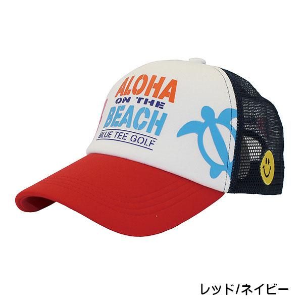 ALOHA ON THE BEACHメッシュキャップ【CP-006】 - BLUE TEE GOLF ALOHA ON THE BEACHメッシュキャップ【CP-006】 - BLUE TEE GOLF