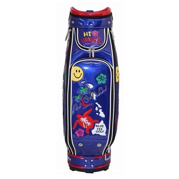 HI HAWAII エナメル キャディバッグ 【CB-020】 - BLUE TEE GOLF HI HAWAII エナメル キャディバッグ 【CB-020】 - BLUE TEE GOLF