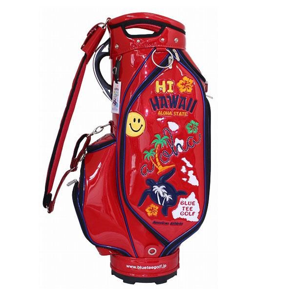 HI HAWAII エナメル キャディバッグ 【CB-020】 - BLUE TEE GOLF HI HAWAII エナメル キャディバッグ 【CB-020】 - BLUE TEE GOLF
