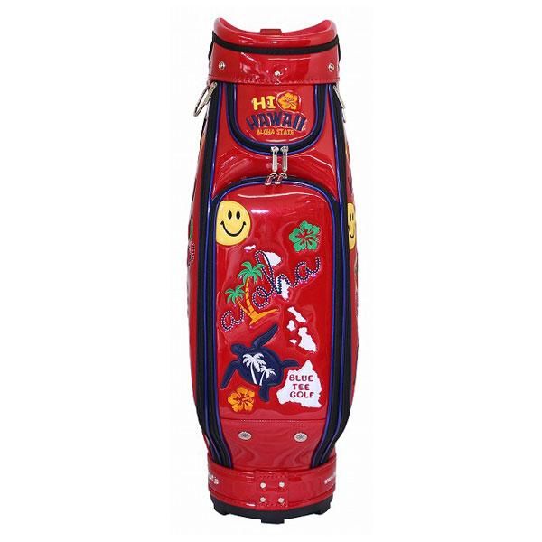 HI HAWAII エナメル キャディバッグ 【CB-020】 - BLUE TEE GOLF HI HAWAII エナメル キャディバッグ 【CB-020】 - BLUE TEE GOLF
