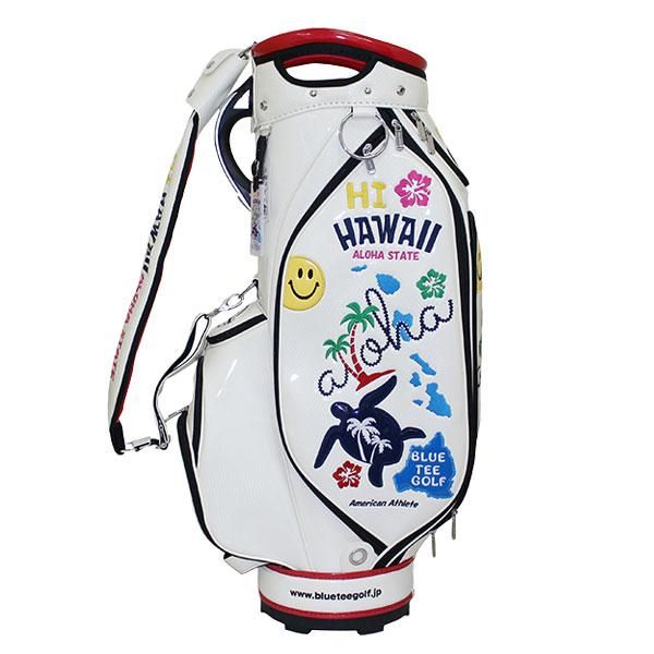 HI HAWAII エナメル キャディバッグ 【CB-020】 - BLUE TEE GOLF HI HAWAII エナメル キャディバッグ 【CB-020】 - BLUE TEE GOLF