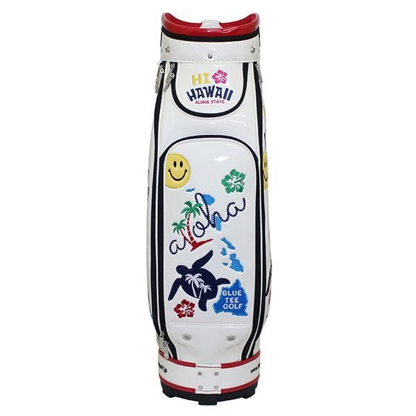 HI HAWAII エナメル キャディバッグ 【CB-020】 - BLUE TEE GOLF HI HAWAII エナメル キャディバッグ 【CB-020】 - BLUE TEE GOLF