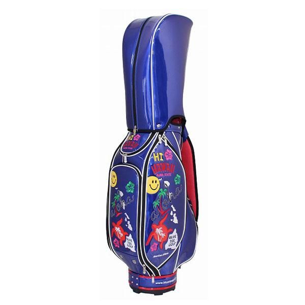 HI HAWAII エナメル キャディバッグ 【CB-020】 - BLUE TEE GOLF HI HAWAII エナメル キャディバッグ 【CB-020】 - BLUE TEE GOLF