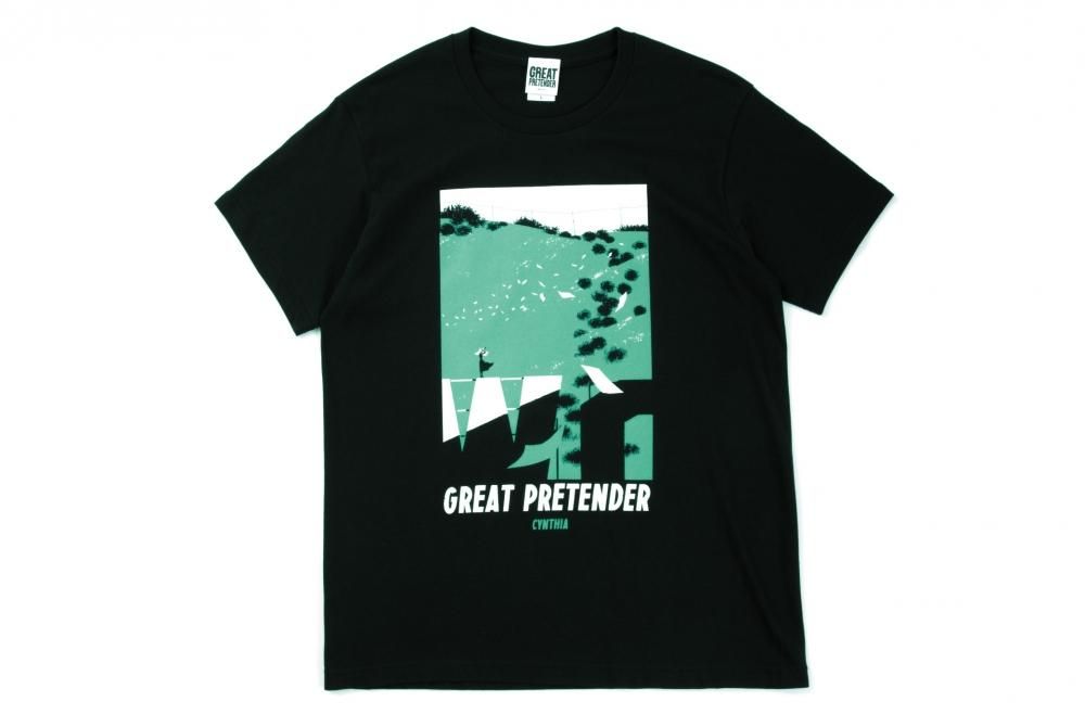 Great Pretender グラフィックアートtシャツ シンシア Aniga Ter