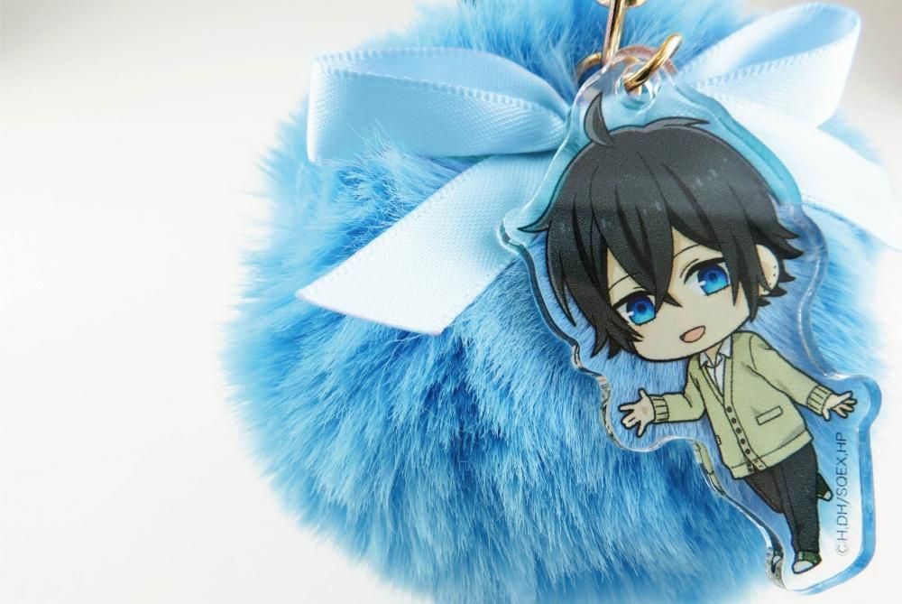 ホリミヤ　プリンセスカフェ　限定　アクリルキーホルダー　宮村伊澄 ぷかっしゅアクリルキーホルダー TVアニメ「ホリミヤ -piece