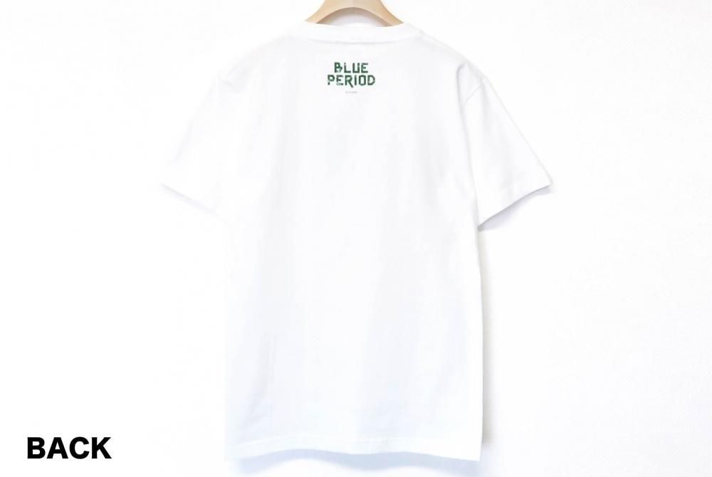 ブルーピリオド　ブルーピリオド展　Tシャツ ドットグラフィカルTシャツ（ホワイト） – MAGs