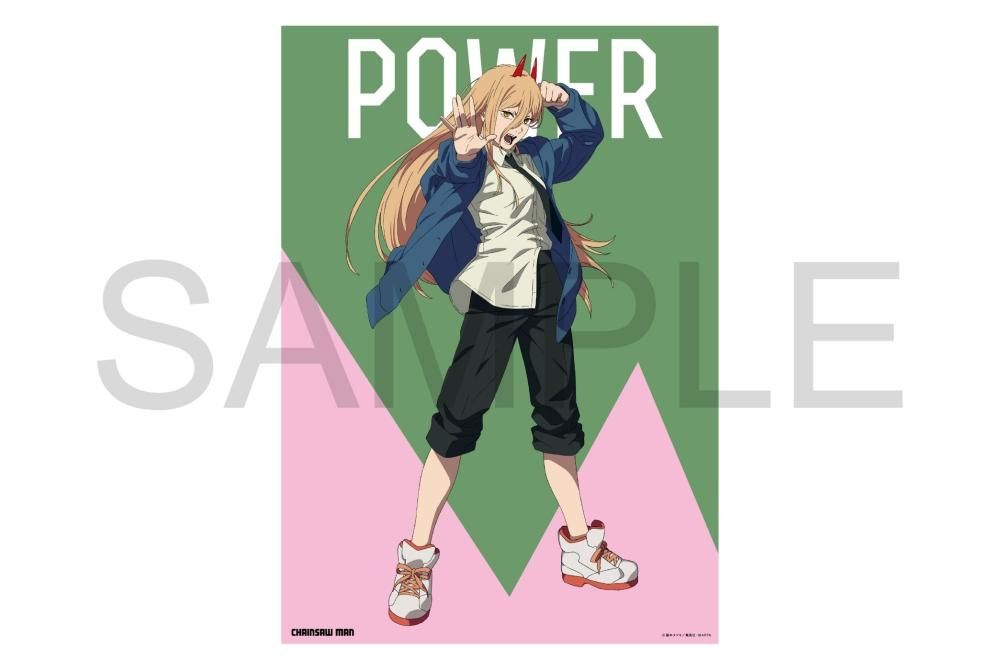 チェンソーマン A3クリアポスター パワー - ANIGA-TER チェンソーマン A3クリアポスター パワー - ANIGA-TER