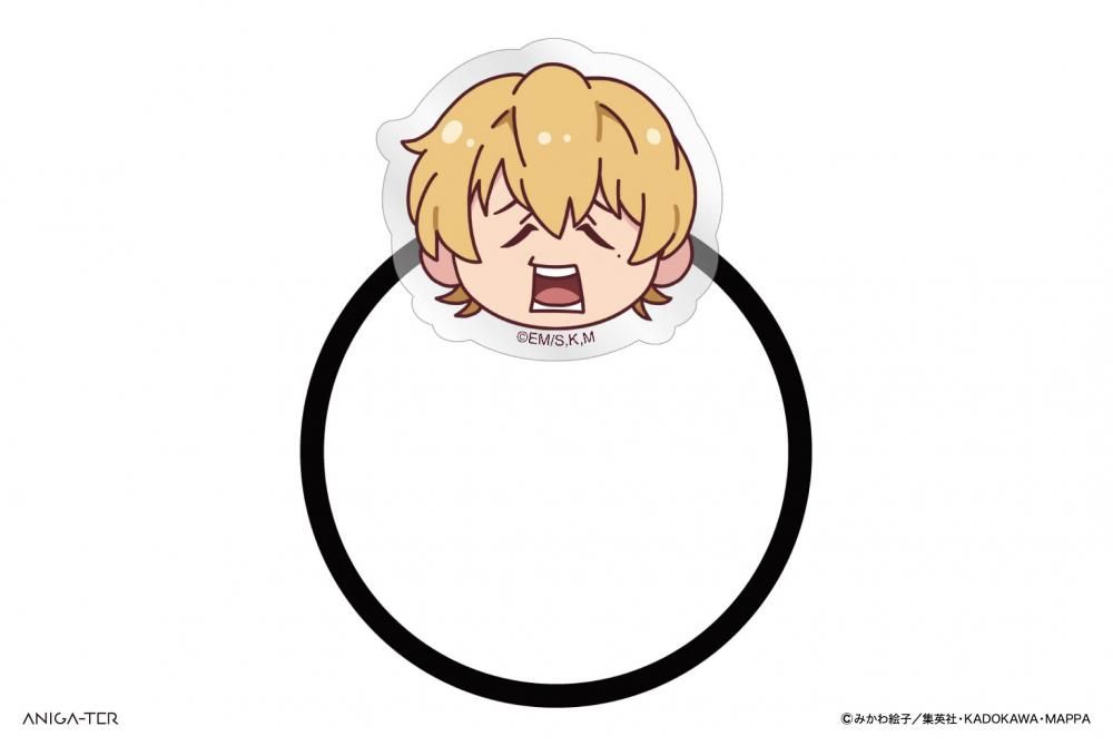 TVアニメ「忘却バッテリー」 アクリルヘアゴム 要 圭 ギャグ顔