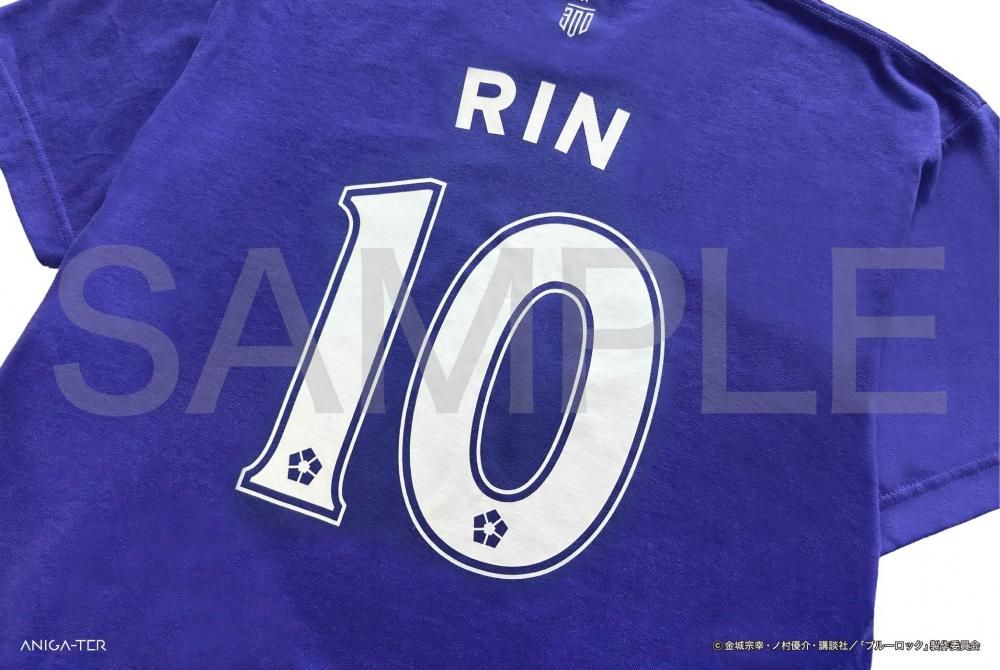 TVアニメ『ブルーロック』 Tシャツ 糸師 凛 - ANIGA-TER