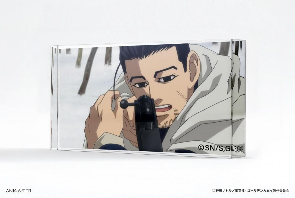 ゴールデンカムイ　アクリルブロック　尾形 2025年12月下旬頃より順次発送予定 TVアニメ『ゴールデンカムイ』場面