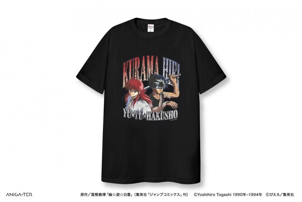 【新品】Man  World Tシャツ 肖像ver. 2025年11月中旬頃より順次発送予定 TVアニメ『幽☆遊☆白書