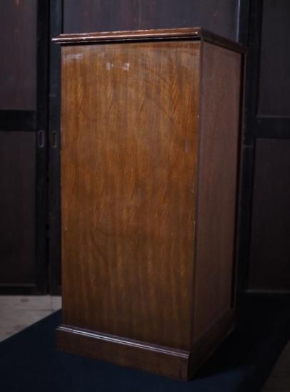 和風ヴィンテージな7杯引き出し 電話台 1980年代 古録展 送料別