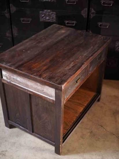 日本未入荷 アンティークデスク カウンターテーブル 1920年代 古録展 送料別 カウンターテーブル・ハイテーブル