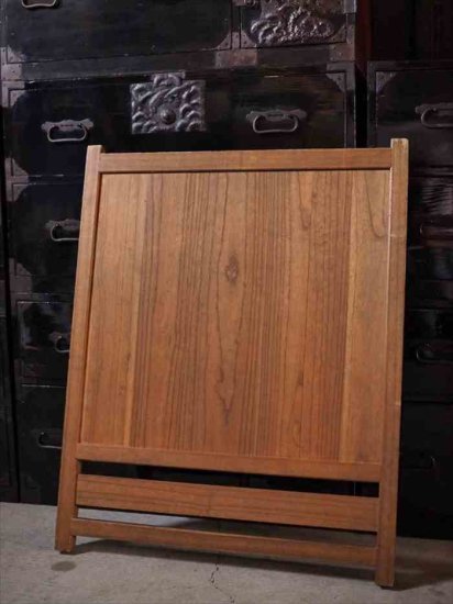 昭和２５年 大工さんの折り畳み木製衝立 在庫2 | 古録展 送料別 G