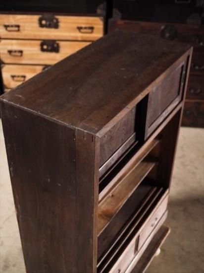 アンティーク飾棚 100年モノ古家具 1910年代 | 送料別 | Iサイズ