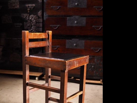 昭和の居酒屋さん木製椅子 1980年代 古録展 送料別 Eサイズ 中古 品番I7801