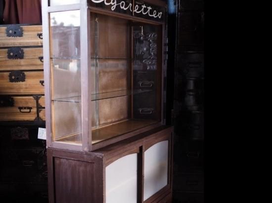 珍品 昭和レトロなたばこ屋さんショーケース 1960年代 古録展 珍品 昭和レトロなたばこ屋さんショーケース 1960年代 古録展