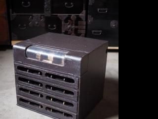 昭和レトロ折り畳み小型角ちゃぶ台 昭和前期 古録展 送料別 D