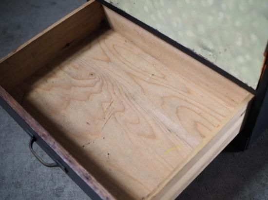 昭和レトロ小型収納棚 昭和中期 古録展 送料別 Dサイズ 中古