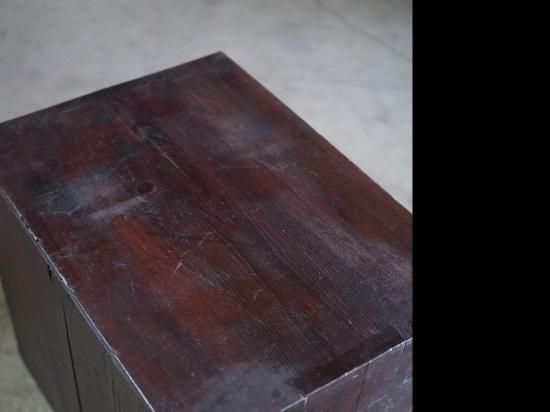 江戸時代の小さな抽斗箪笥 古録展 送料別 Dサイズ 中古 品番S99502