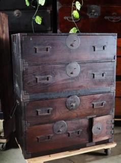 ⭐︎土日限定値下げ⭐︎桐箪笥15段アンティーク　家具　日本家具　昭和レトロ 楽天市場】アンティーク家具 船箪笥 希少品 山形県酒田地方産 山形県産