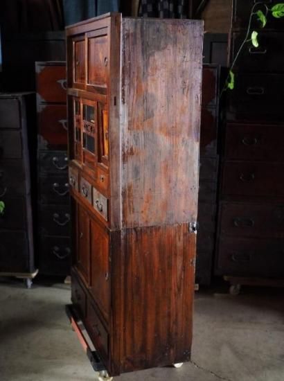 アンティークスタイル 木製タンス 赤黒　状態悪い 2025年最新】Yahoo!オークション -アンティーク タンスの中古品