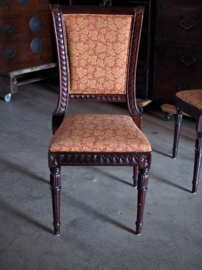 素敵なアンティークチェア 昭和後期 在庫2脚 古録展 送料別 Hサイズ