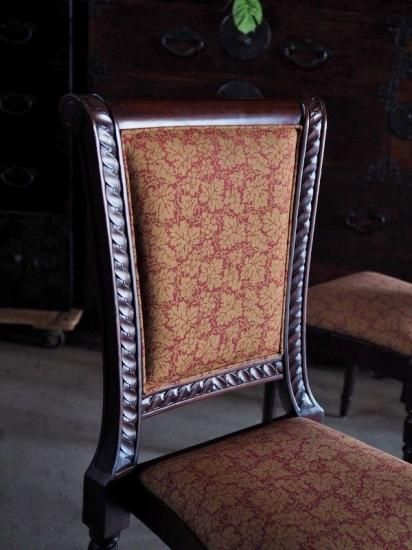 素敵なアンティークチェア 昭和後期 在庫2脚 古録展 送料別 Hサイズ