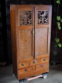 棚 本棚 茶箪笥 箪笥 収納 - アンティーク和家具専門店 古録展