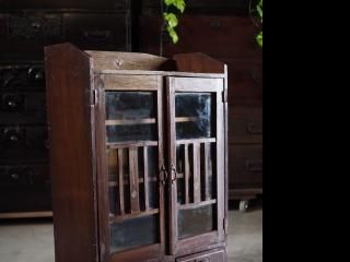 棚 本棚 茶箪笥 箪笥 収納 - アンティーク和家具専門店 古録展