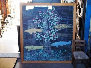 値下げ‼️華麗‼️縁起物‼️和風衝立　アンティーク　レトロ 値下げ‼️華麗‼️縁起物‼️和風衝立 アンティーク レトロ